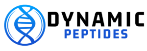 Dynamic Peptides logo. High quality peptides supplier USA