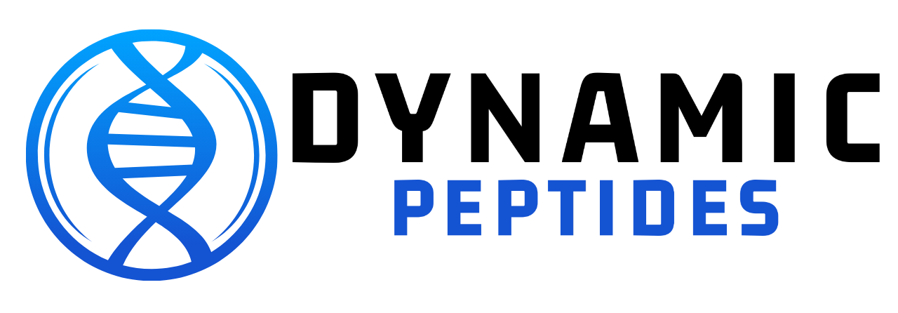 Dynamic Peptides logo. High quality peptides supplier USA