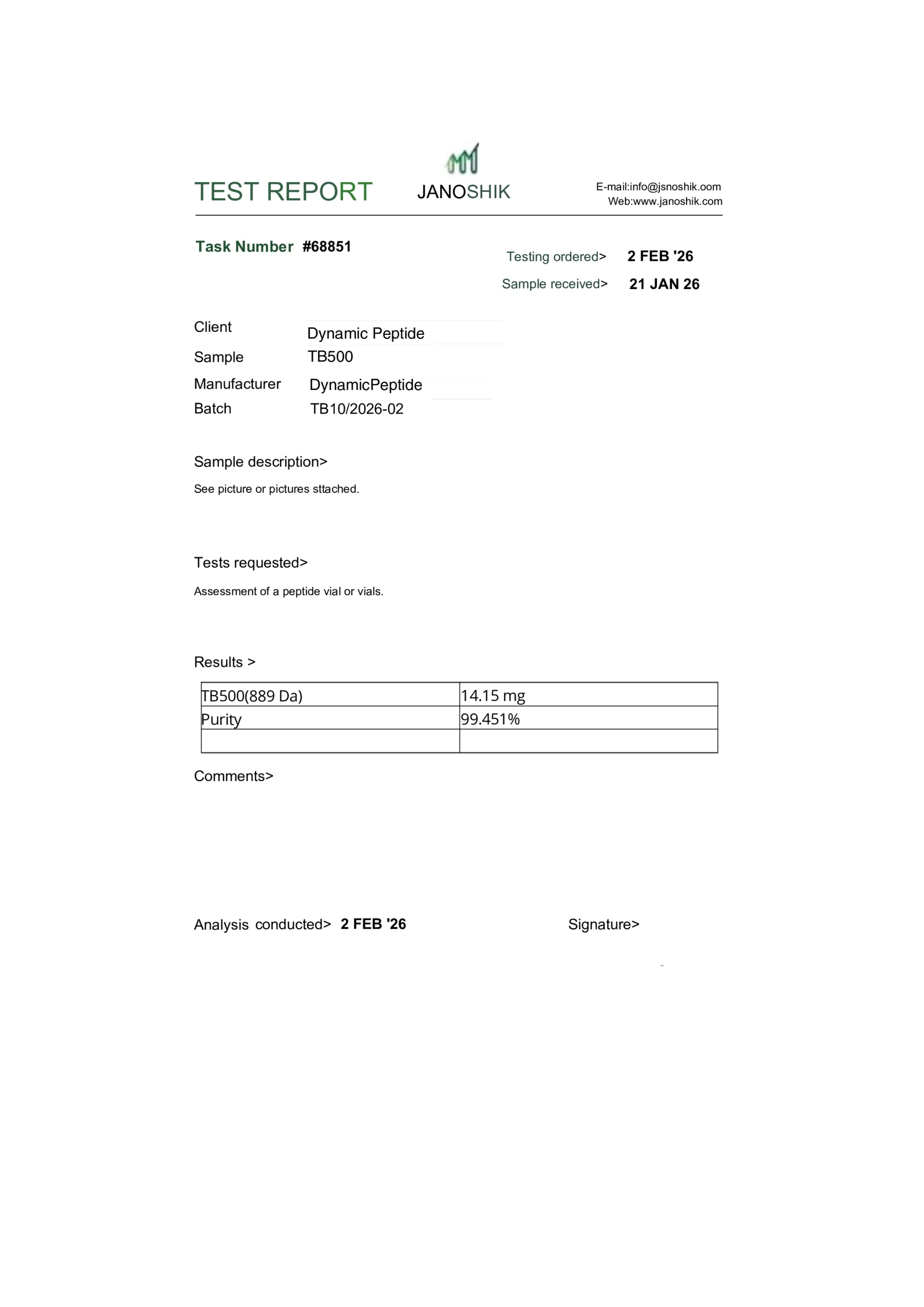 TB-500 10mg - Image 2